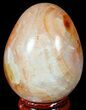 Colorful Carnelian Agate Egg #55514-1
